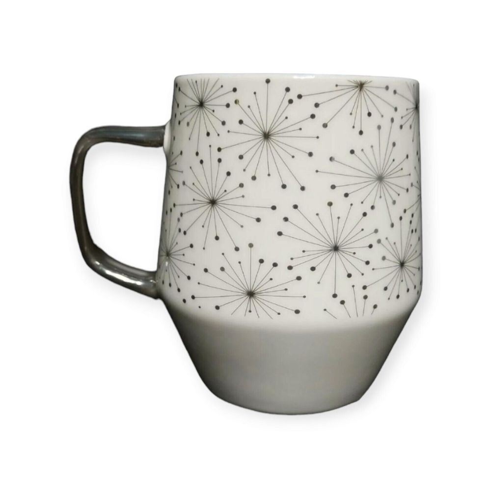 Retro Sputnik/Atomic Age STARBURST 25 oz Ceramic Mug by Edible Arrangements